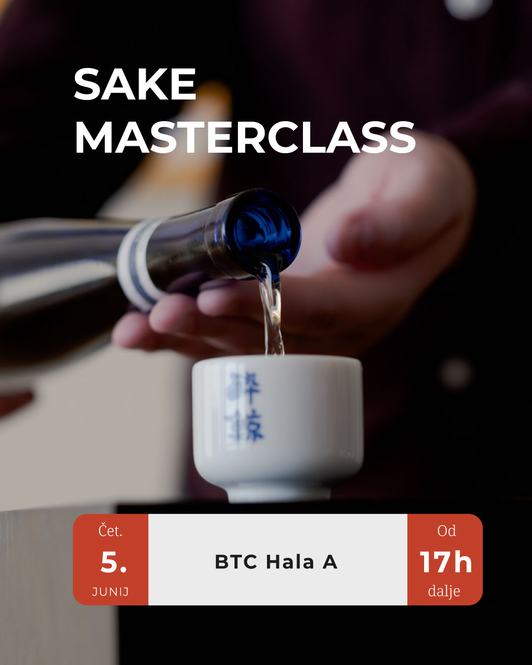 Masterclass: Spoznaj Sake | Drinx.si