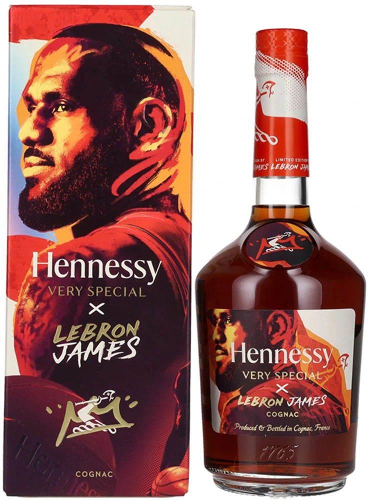 Cognac Hennessy VS Lebron James + GB 0,7 l | Drinx.si