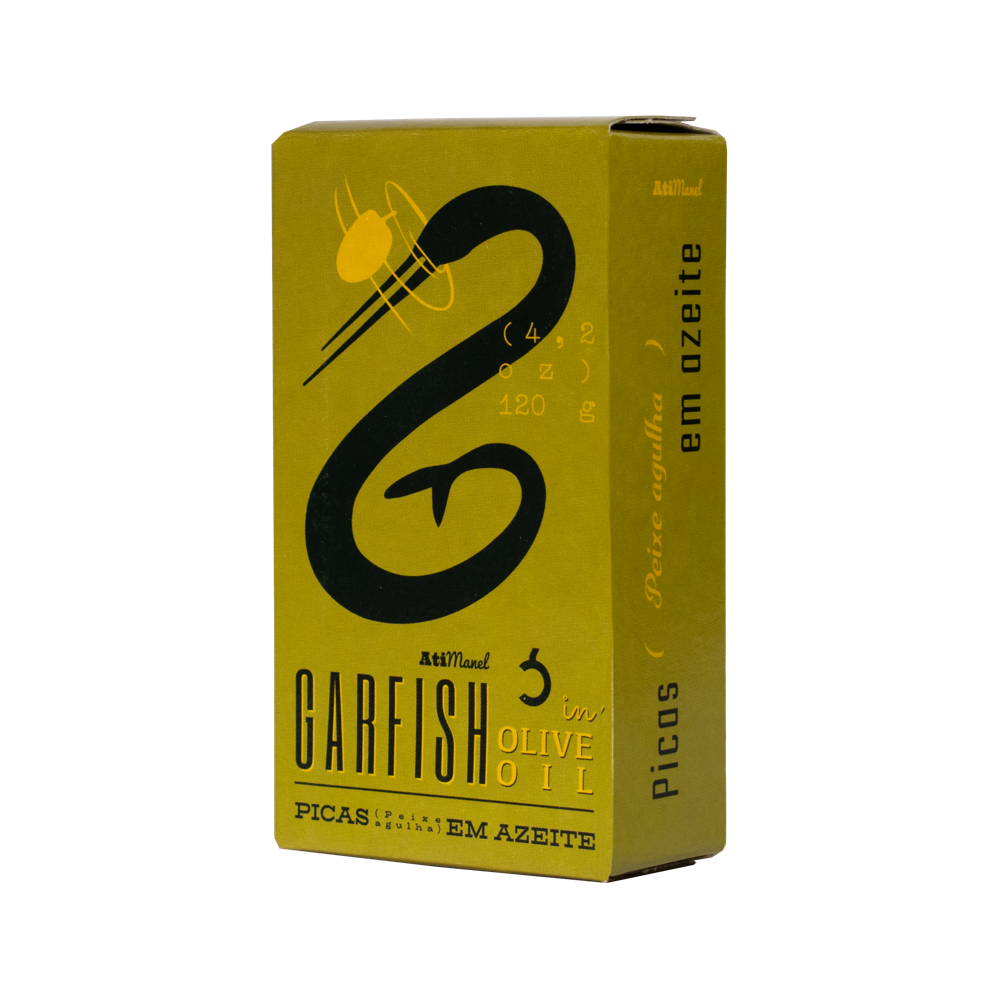Konzervirano Riba iglica v olivnem olju ATI Manel 120 g | Drinx.si
