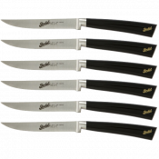 Berkel SET 6 nožev za Steak ELEGANCE Črni BGE