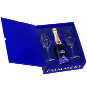 Champagne Royal Brut Pommery GB + 2 kozarca 0,75 l