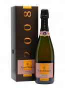 Champagne Veuve Clicquot Vintage Rose 2008 + GB 0,75 l