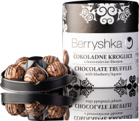 Čokoladne kroglice z borovničevim likerjem Berryshka 160 g
