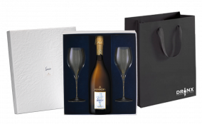 Darilni paket D4 Champagne Cuvee Louise Vintage 2005 + 2 kozarca Pommery