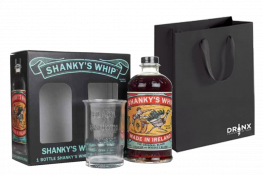 Darilni paket K14 Whiskey Shanky´s Whip Liqueur + kozarec GB