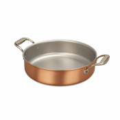 FALK bakreni nizki lonec premera 20 cm, 1,6 l z dvema ročajema; Signature BGE