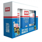 Gin Engine + 2 kozarca GB 0,5 l