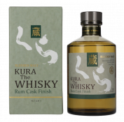 Japonski Whisky Kura The Whisky Blended Malt Rum Cask Finish + GB 0,7 l