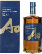 Japonski  Whisky Suntory AO World blended + GB 0,7 l