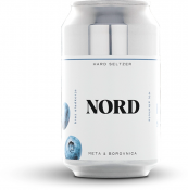 Nord Hard Seltzer meta + borovnica 0,33 l