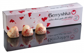 Pralineji srčki Berryshka 50 g