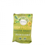 Prigrizek brez glutena PAŠTA SNACK HIGH PROTEIN z okusom PESTO 75 g