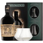 Rum Diplomatico Seleccion de Familia + 2 kozarca + GB 0,7 l
