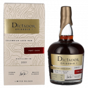 Rum Episodio 20 Years Old 2001 Dictador + GB 0,7 l