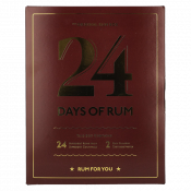 Rum S.B.S 24 DAYS OF RUM The Original Rum Box + 2 kozarca 24x0,02 l