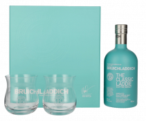 Škotski Whisky Bruichladdich THE CLASSIC LADDIE Single Malt + 2 kozarca 0,7 l