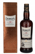 Škotski whisky Dewars 12yo Blended Double Aged + GB 0,7 l