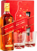 Škotski whisky Johnnie Walker Red Label Whisky - 2 kozarca GB 0,7 l