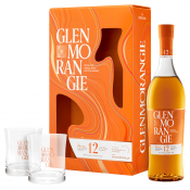 Škotski whisky The Original 12Y Glenmorangie + 2 kozarca + GB 0,7 l