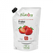 Sveži sadni pire Jagoda 100% La Fruitiere 1 kg