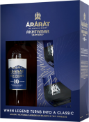 Vinjak Brandy Ararat 10 + 2 kozarca + GB 0,7 l