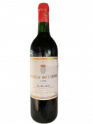 Vino Margaux 1992 Chateau de Tertre 0,75 l