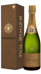 Champagne Demi-sec Rich Pol Roger + GB 0,75 l