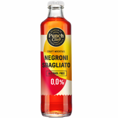 Cocktail Brezalkoholni Negroni Sbagliato 0.0% Punch Club 0,25 l