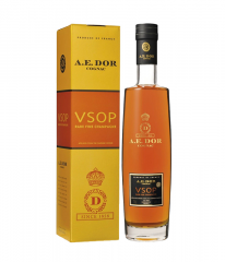 Cognac A.E. Dor VSOP + GB 0,7 l