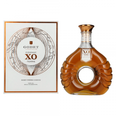 Cognac Godet XO TERRE + GB 0,7 l