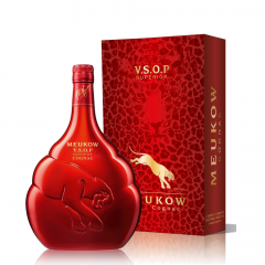 Cognac Meukow VSOP Red + GB 0,7 l