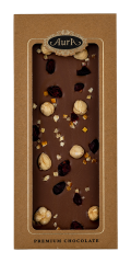 Čokolada Mliječni Mix (Lešnik, Brusnica, Pomaračna) Aura 120 g