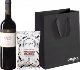 Darilni paket A12 Capris cabernet shiraz Vinakoper 0,75 l