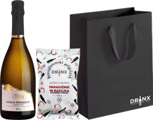 Darilni paket A6 Prosecco Asolo DOCG Superiore Brut Bedin 0,75 l