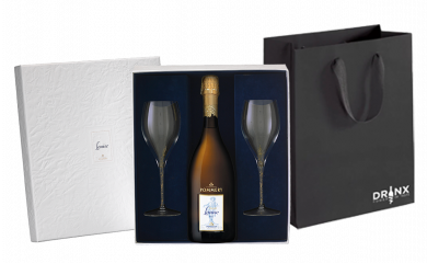 Darilni paket D4 Champagne Cuvee Louise Vintage 2005 + 2 kozarca Pommery