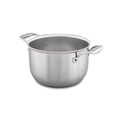 FALK bakreni troslojni lonec Pot au Feu 24 cm; 4,8l z dvema ročajema, Copercore BGE