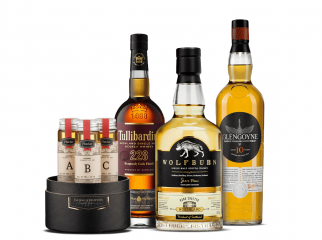 Flaviar Whisky Tasting box Bring The Highlander's Saga 3 x 0,05 l