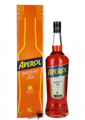 Grenčica Aperol + bottle pourer + GB 3 l