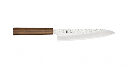 Hayabusa Gyuto VG-10 Tsuchime Bubinga 210 mm OSTER ROB