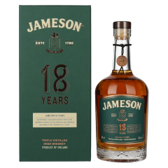 Irski whiskey Jameson 18 YO + GB 0,7 l