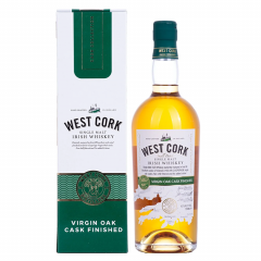 Irski Whisky West Cork Virgin Oak Cask Finish Single malt + GB 0,7 l