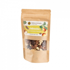 Jabolčne kocke oblite s čokolado Dobrote Dolenjske 60 g