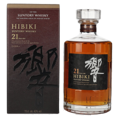 Japonski  Whisky Hibiki 21 YO Suntory + GB 0,7 l