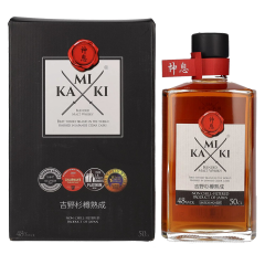 Japonski Whisky KAMIKI Blended Malt Whisky Cask Finish + GB 0,5 l