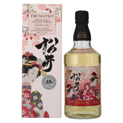 Japonski  Whisky Single malt Sakura Cask Matsui + GB 0,7 l