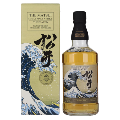 Japonski  Whisky Single malt The Peated Cask Matsui + GB 0,7 l