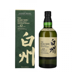 Japonski Whisky Suntory The Hakushu 12 Years Old Single Malt + GB 0,7 l