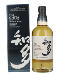 Japonski Whisky THE CHITA Single Grain Suntory + GB 0,7 l
