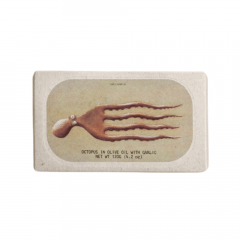 Konzervirano Hobotnica v oljčnem olju s česnom Jose Gourmet 120 g