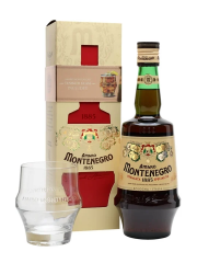 Liker Amaro Montenegro GB + kozarec 0,7 l